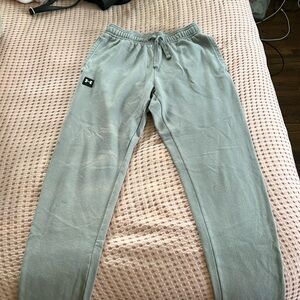 Grey under armour sweatpants